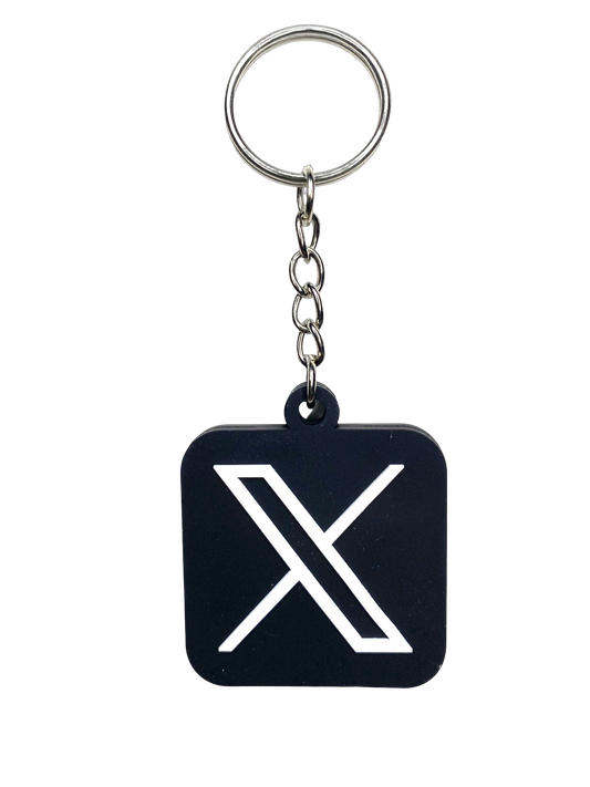 Twitter "X" Keychain